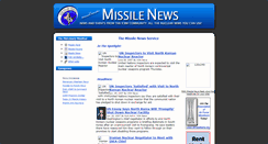 Desktop Screenshot of missilenews.com
